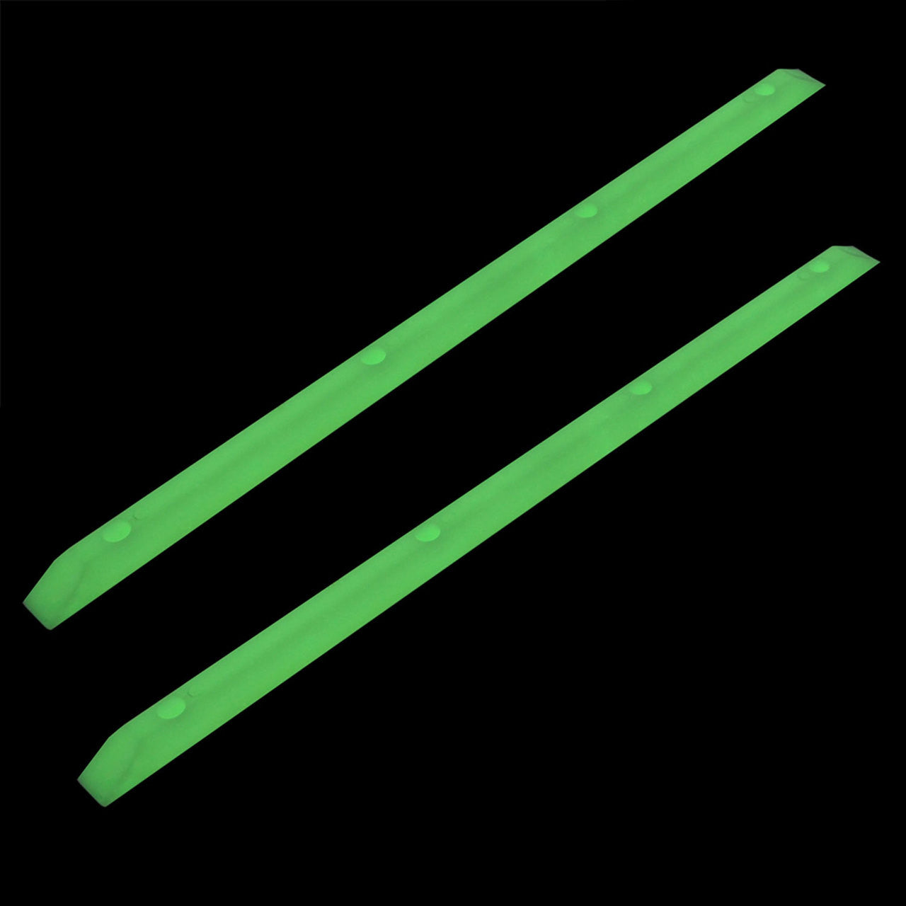 Yocaher Rails Ribs - Glow in the dark Green