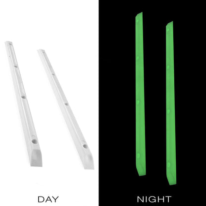 Yocaher Rails Ribs - Glow in the dark Green