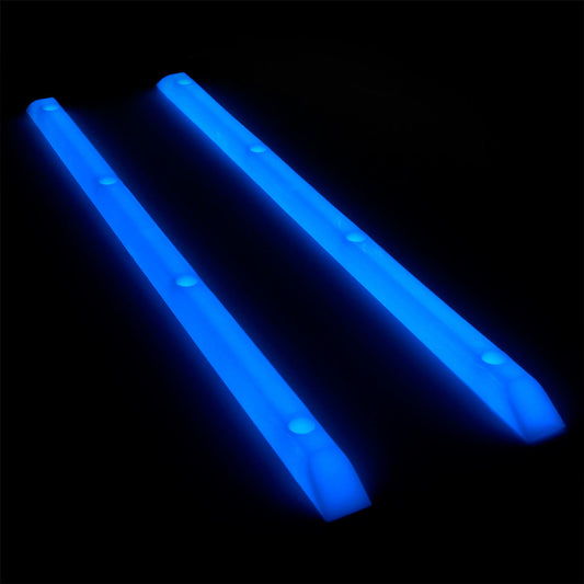 Yocaher Rails Ribs - Glow in the dark Blue