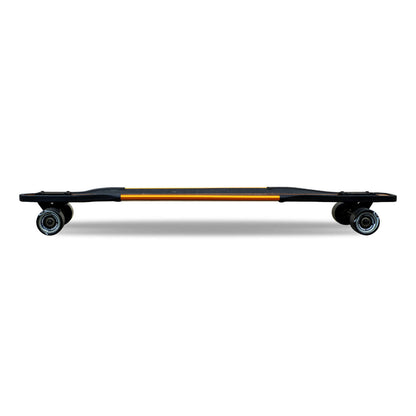 Yocaher Aluminum Drop Through longboard Complete  - Gold