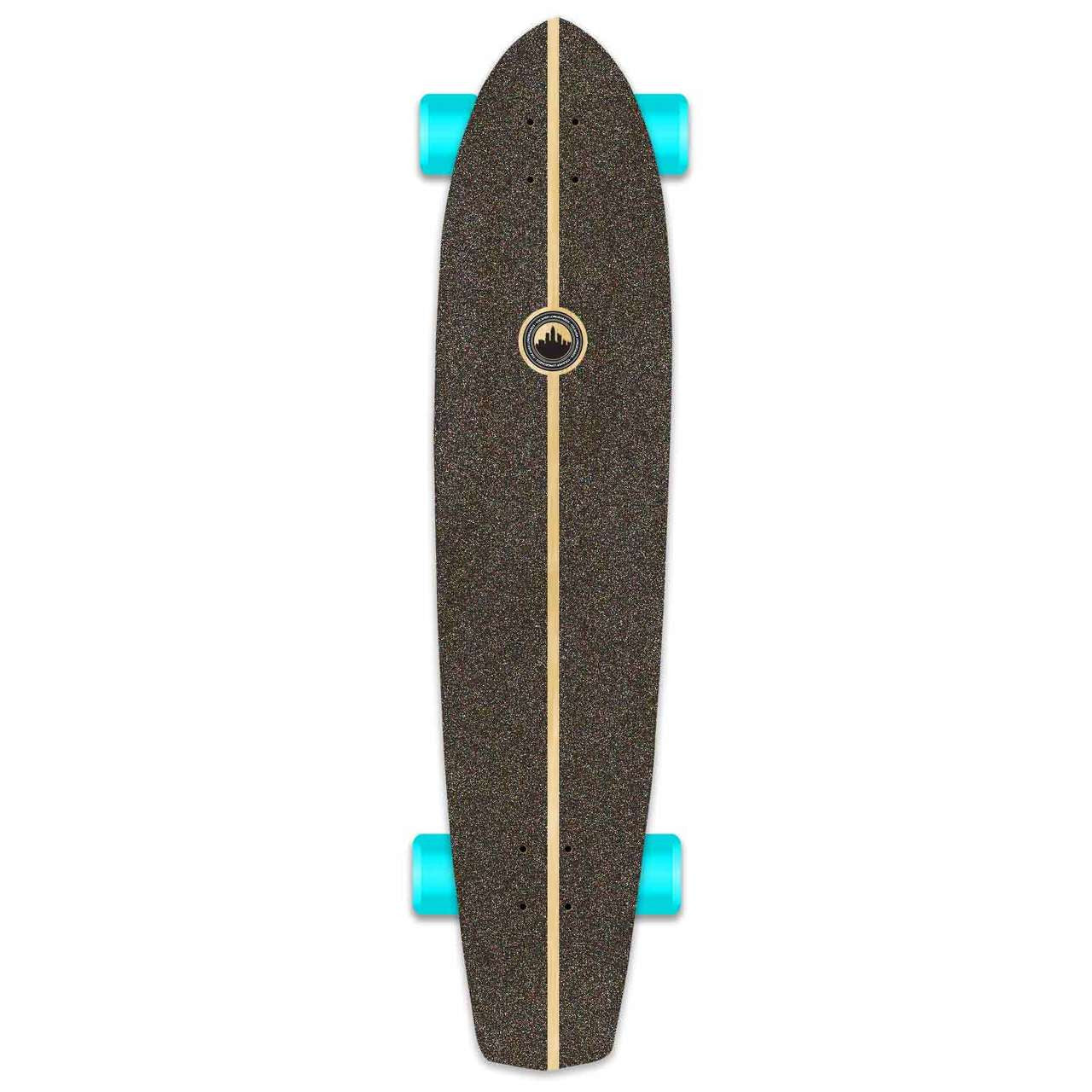 Yocaher Slimkick Longboard Complete - The Bird Natural
