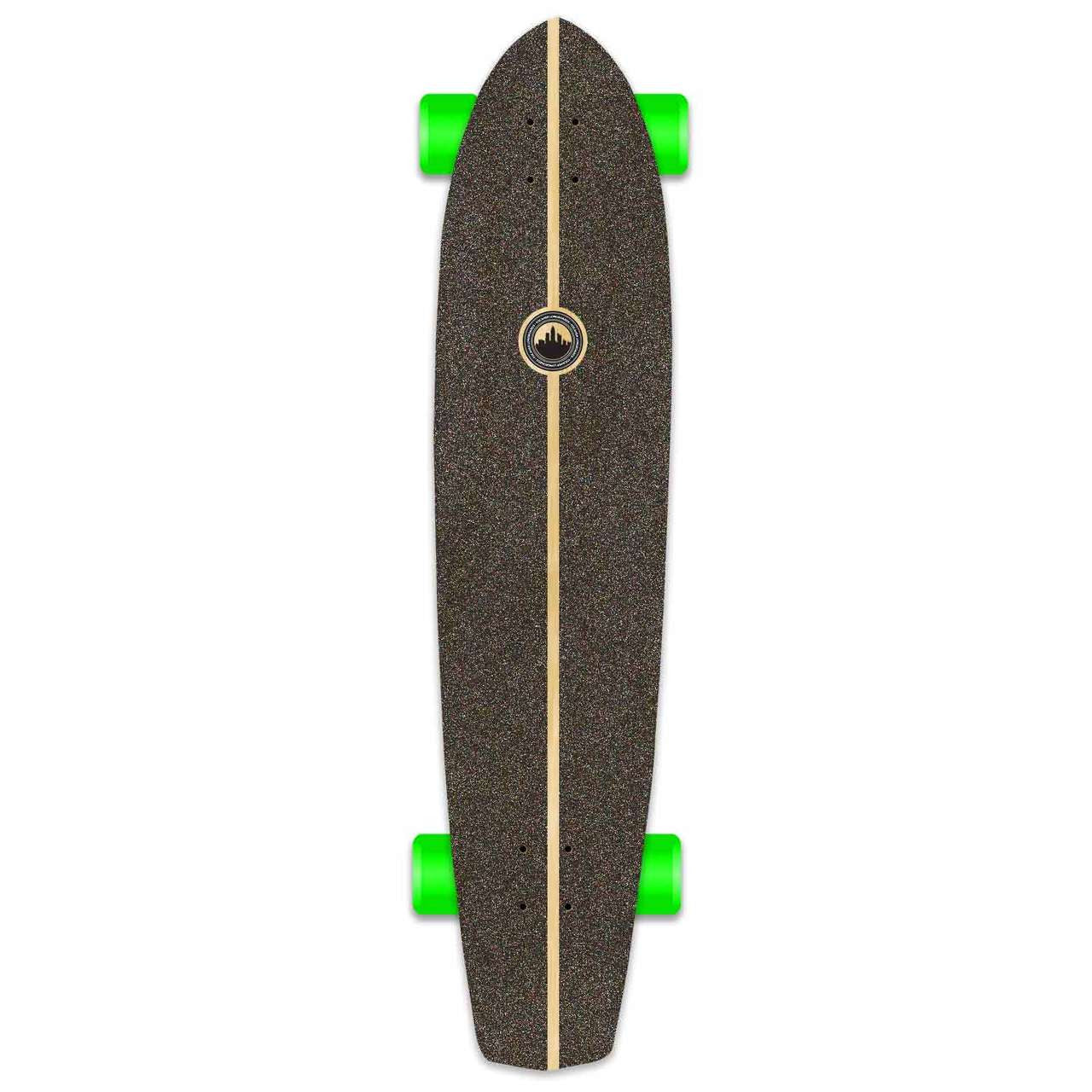 Yocaher Slimkick Longboard Complete - Spirit Animal LION