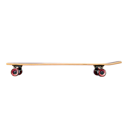 Yocaher Slimkick Longboard Complete - Natural