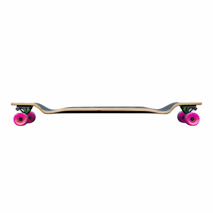 Yocaher Drop Down Longboard Complete - Gradient Green