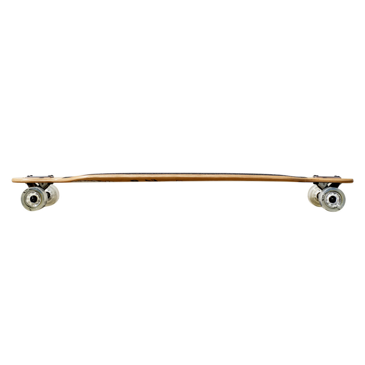 Yocaher Drop Through Longboard Complete - Geometric Series - Green