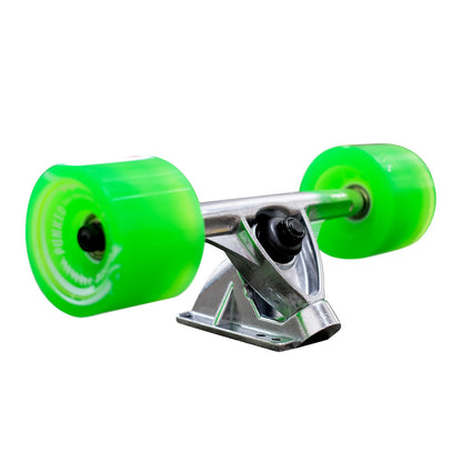 Yocaher Drop Through Longboard Complete - Shades White