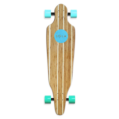 SOLA Bamboo Longboard Complete - Wave