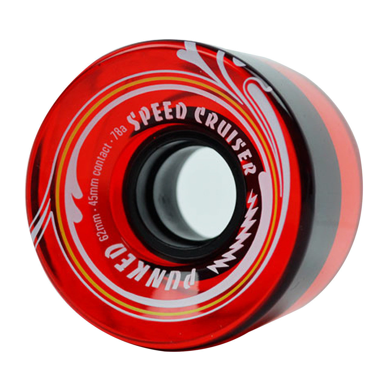 Speed Cruiser 62mm Longboard Wheels - Gel Red