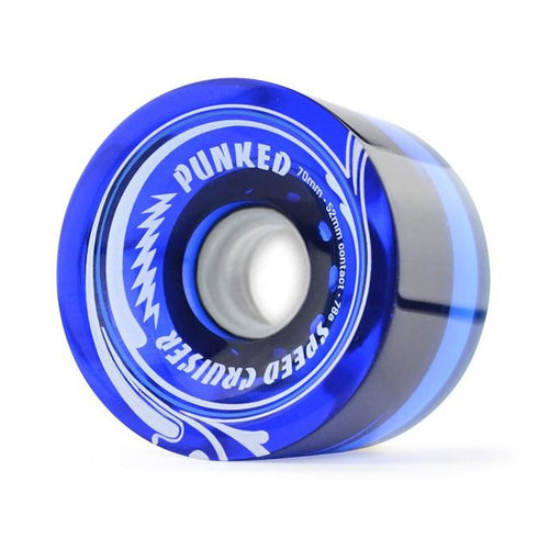 Speed Cruiser 70mm Longboard Wheels - Gel Blue