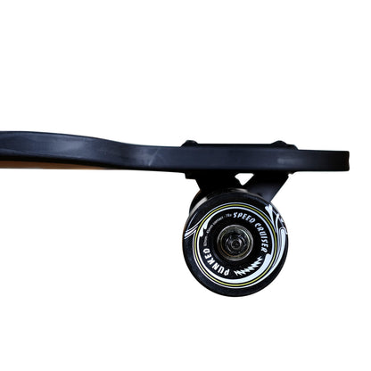 Yocaher Aluminum Drop Through longboard Complete  - Gold