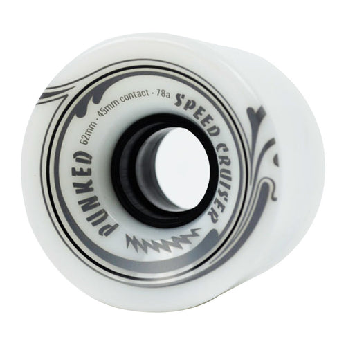 Speed Cruiser 62mm Longboard Wheels - Solid White