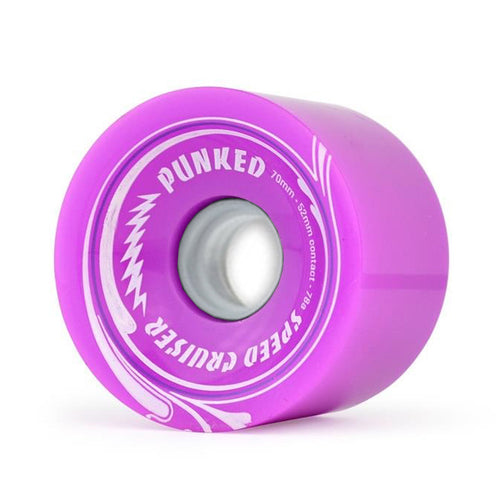 Speed Cruiser 70mm Longboard Wheels - Solid Purple