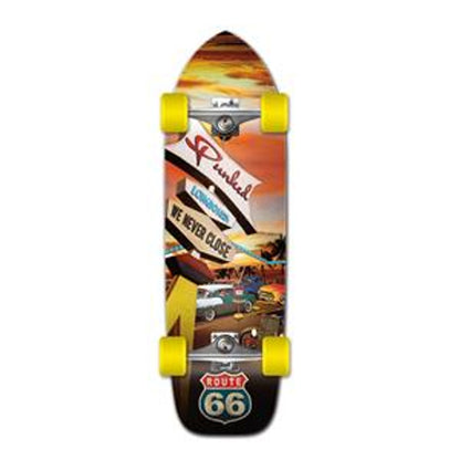 Yocaher Old School Longboard Complete -Route 66 Series - Diner