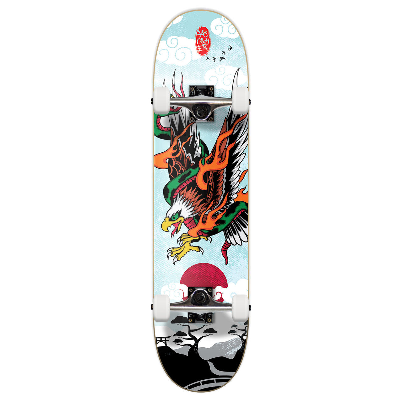 Yocaher Complete Skateboard 7.75" - Eagle Viper