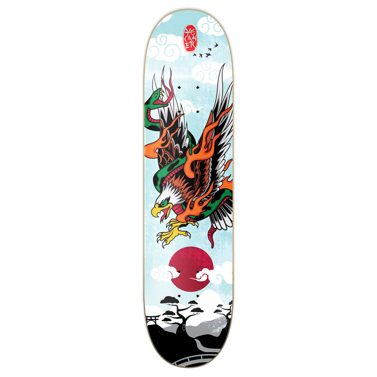 Yocaher Graphic Skateboard Deck  - Eagle Viper