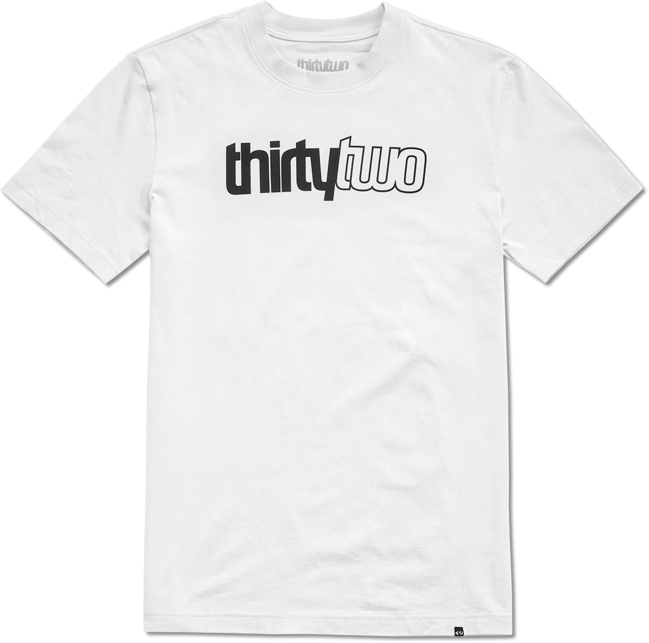 Thirtytwo Men's Double T-Shirt White Black Clothing