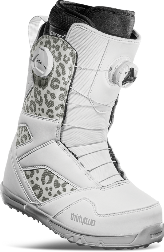 Thirtytwo Stw Double Boa W's '21 White Print Snow Boots