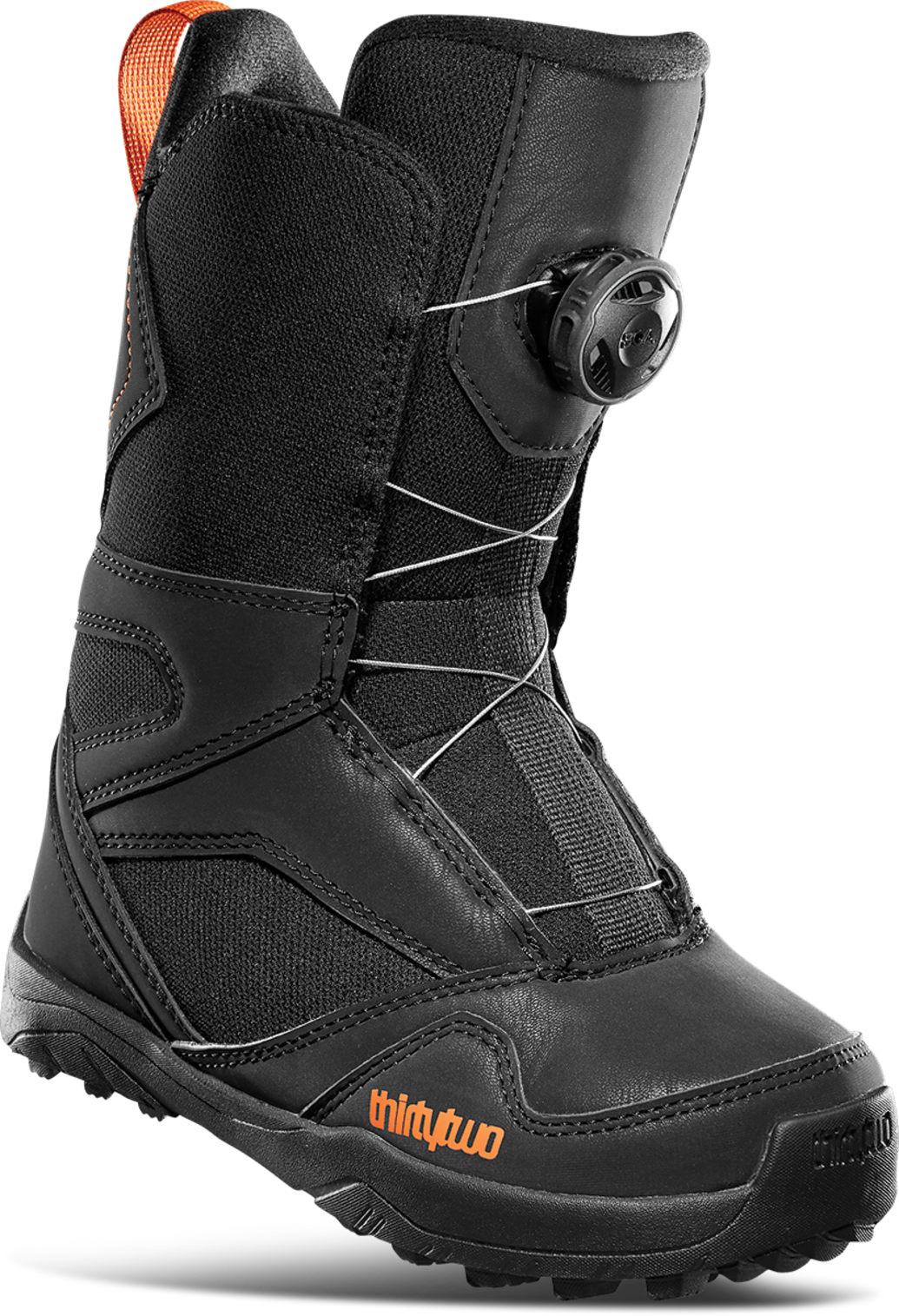 Thirtytwo Kids Boa '21 Black Orange Snow Boots