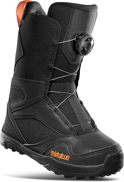 Thirtytwo Kids Boa '21 Black Orange Snow Boots