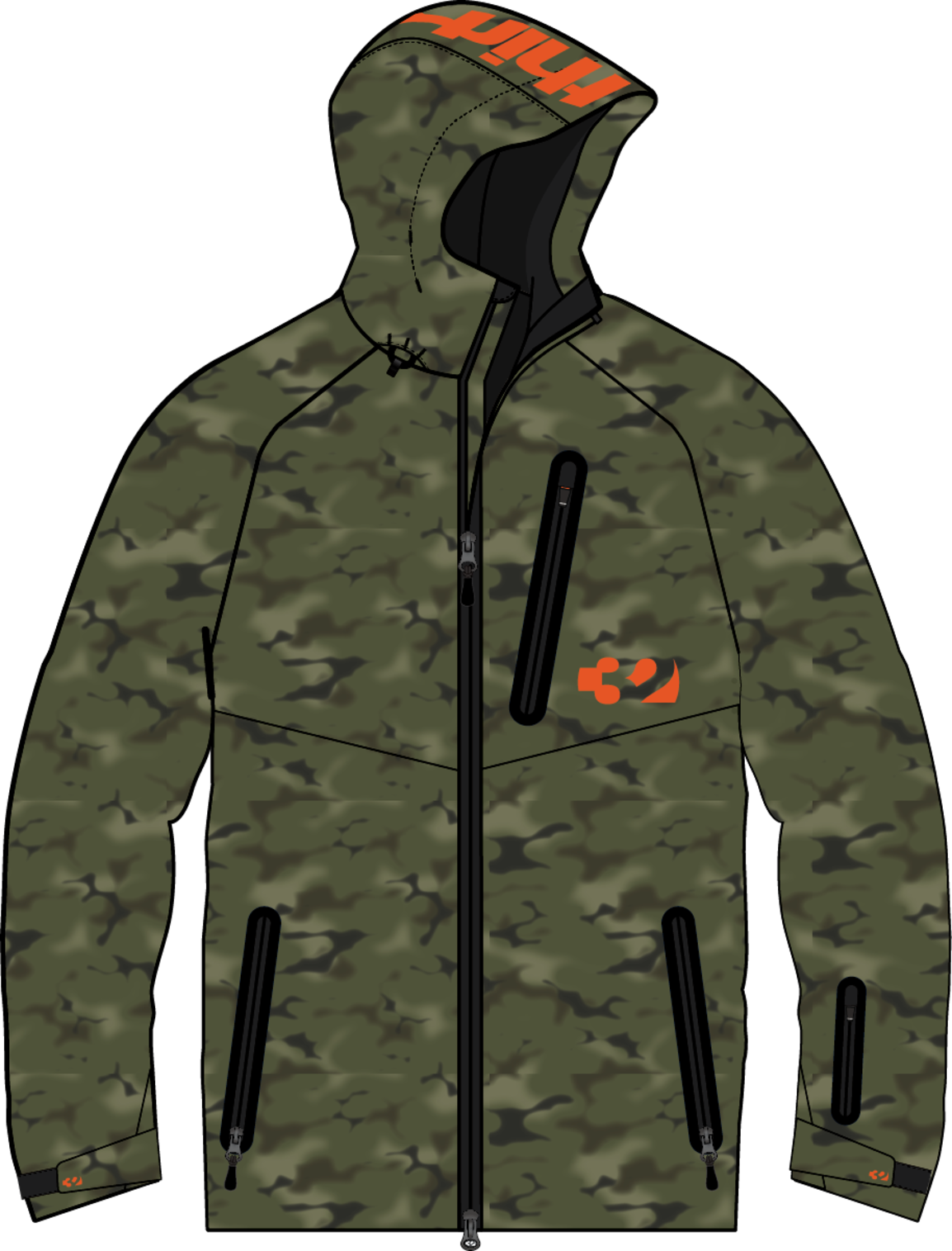 Thirtytwo Youth GraShort-Sleeveer Insulated Jacket Camo Clothing