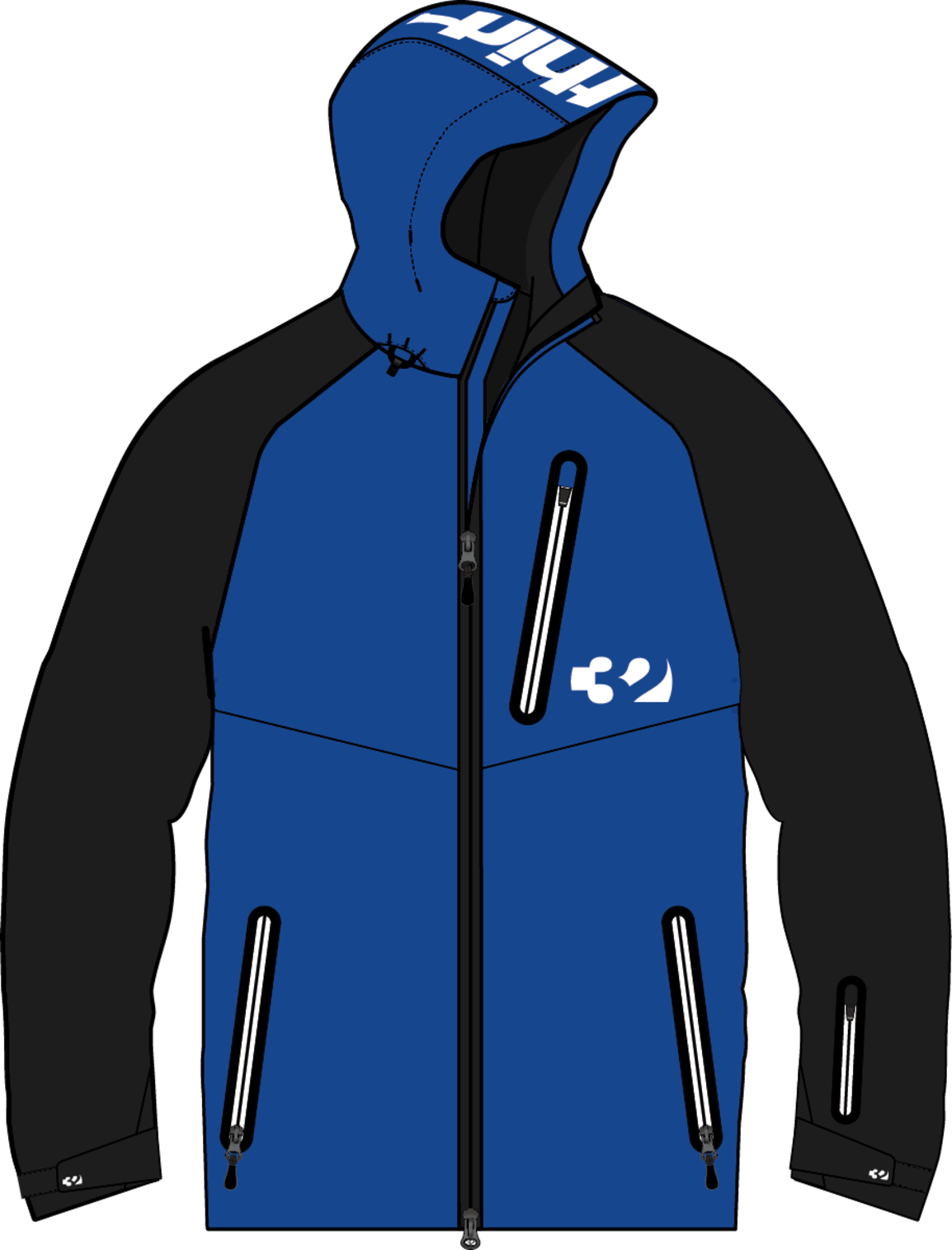 Thirtytwo Youth GraShort-Sleeveer Insulated Jacket Snorkel Blue Clothing