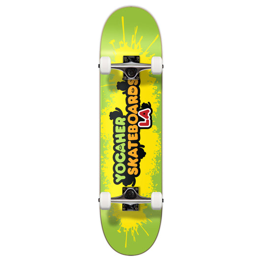 Yocaher Complete Skateboard 7.75"  - CANDY Series - Sour
